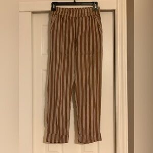 Pact striped pants